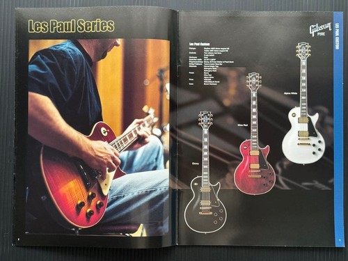 Catalogue gibson 2001 guitar - 2001,